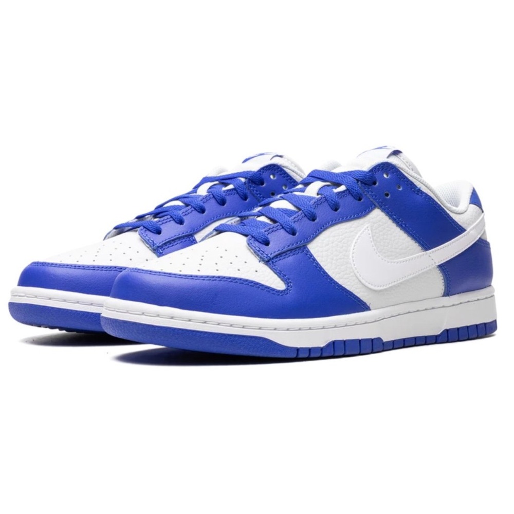 Nike Dunk Low Blue and White Sneakers